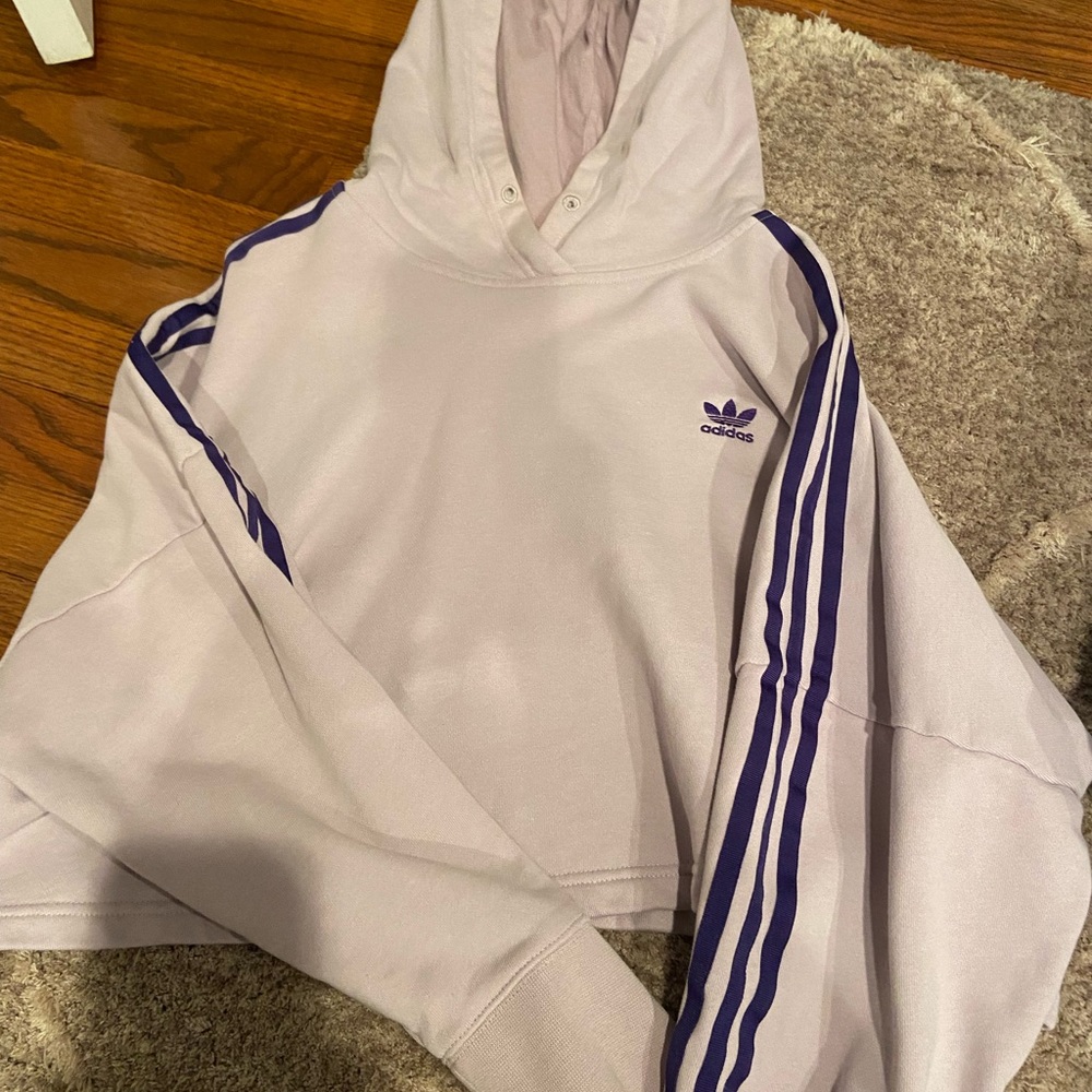 Adidas originals cropped hoodie